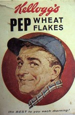 Pep Wheat Flakes Box