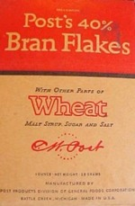 Very Old Box Of 40% Bran Flakes