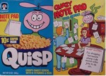 Quisp Quazy Note Pad Box