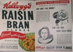 Raisin Bran Fascinating Facts Box