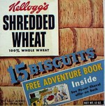 Shredded Wheat Box - Adventure Book