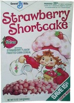 1982 Strawberry Shortcake Cereal Box