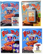 Four Bill & Ted Cereal Boxes