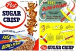 Sugar Crisp Blow-A-Plane