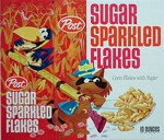 Mid-60's Sugar Sparkled Flakes Box