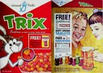 Trix Fizzies Box