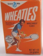 Single-Serve Wheaties Tennis Box