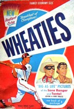 Lone Ranger & Tonto Wheaties Box