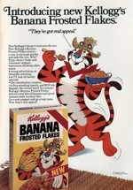 1981 Banana Frosted Flakes Promo Sheet