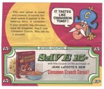 Cinnamon Crunch Coupon II