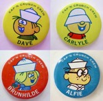 Cap'n Crunch Crew Pins