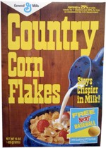 Great Old Country Corn Flakes Box