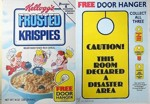 Frosted Krispies Door Hanger