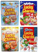 Four Winter Lucky Charms Boxes