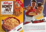 Honey & Nut Corn Flakes Box - Front & Back