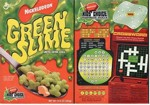 2003 Green Slime Cereal Box