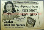 Barbara Stanwyck Sparkies Ad