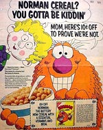 Norman Cereal Ad